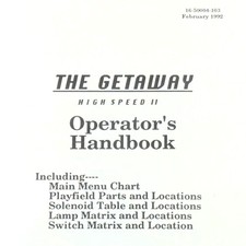 Williams The Getaway Flipper