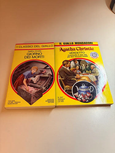 Lotto agatha christie giorno - agatha,