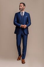 Cavani Tuta Uomo Blu Slim Fit