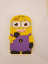 COVER PER  APPLE IPHONE 4 - IPHONE 4S  MINIONS IN SILICONE 