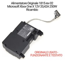 Alimentatore Originale 1815 rev 02 Microsoft Xbox One X 12V 20,42A 250W USATO OK
