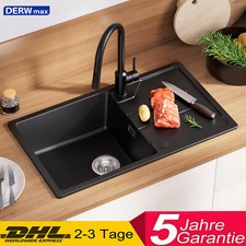 Lavello cucina in granito nero