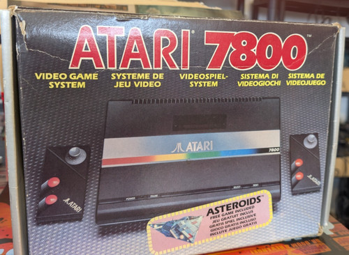 Sistema videogioco atari 7800 - sistema,