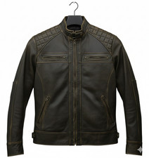 Giacca biker uomo stile