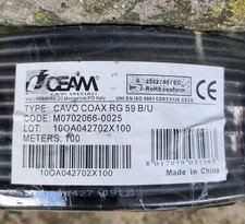 Cavo Coassiale RG59 B/U