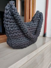 Borsa A Spalla All'uncinetto Fatta A Mano