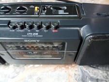Radio Cassette SONY MEGABASS CFS-208 VINTAGE Cassette FUNZIONANTE 5BandEqua