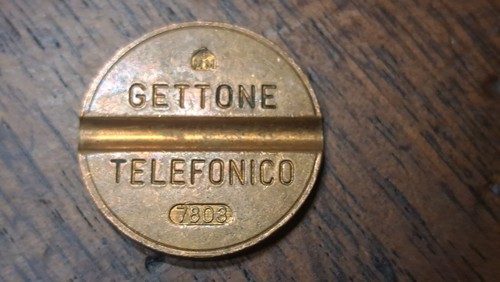 Gettone telefonico cmm 7803 - gettone,