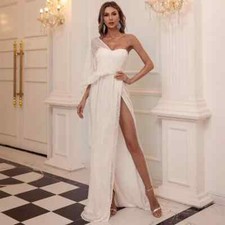 Vestito Abito Elegante Lungo