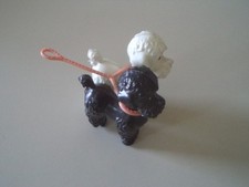 2 CANI BARBONCINI IN PLASTICA BARBIE MATTEL VINTAGE ANNI '60