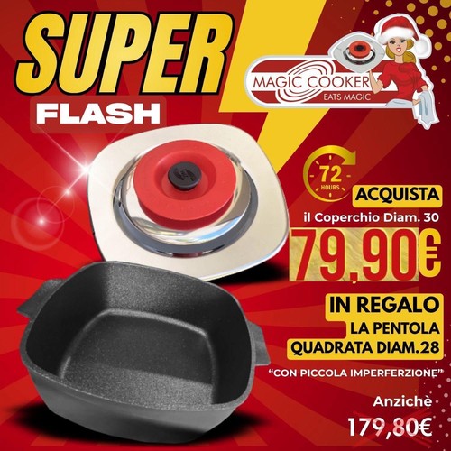 Coperchio quadrato magic - quadrato,