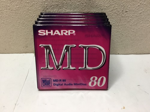 Minidisc sharp 80min - minidisc, vergini