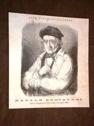 Pittore natale schiavoni - natale, di