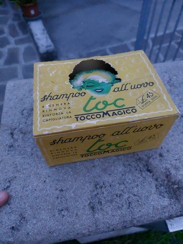 Scatola vintage shampoo - vintage,