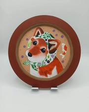 Quadro Rotondo In Legno Figura