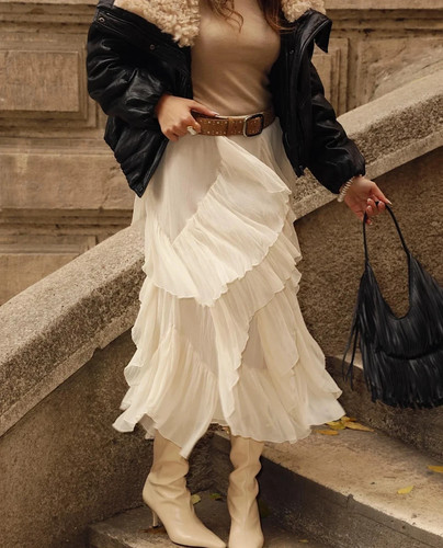 Zara collection gonna midi - zara,