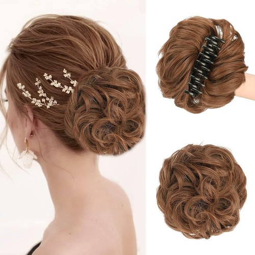 Chignon messy bun posticcio - bun,