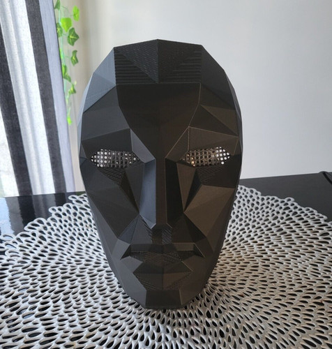 Squid game maschera vestiti - maschera,