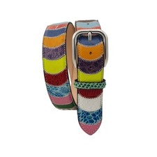 Moon - Cintura 4 cm in Pitone