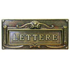 CASSETTA POSTALE BUCA PER