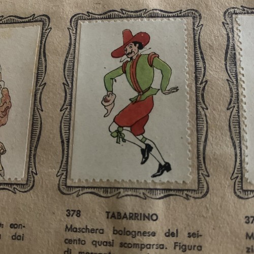 Figurina 378 maschere e - maschere,