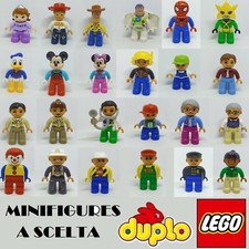 LEGO DUPLO MINIFIGURE DISNEY ORIGINALI E ACCESSORI A SCELTA MINIFIGURES