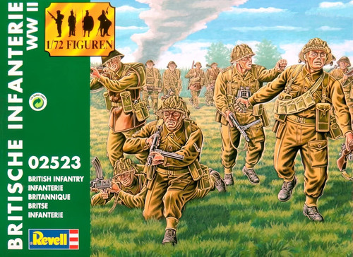 Revell british infanterie - british, 1/72