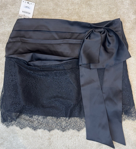 Zara minigonna corta nera - zara, con