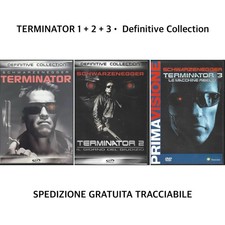 TERMINATOR 1 + 2 + 3 • DVD Film ARNLOD SCHWARZENEGGER • Definitive Collection