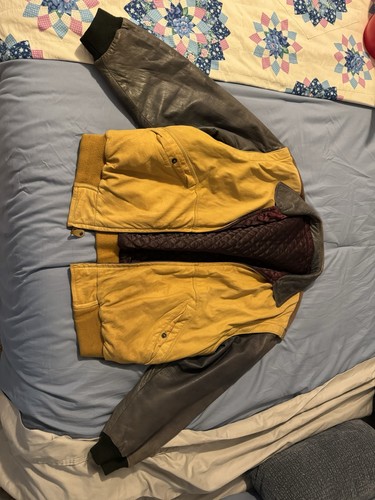 Giubbotto giacca bomber pelle