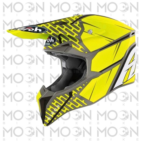 Casco cross airoh wraaap idol - casco,