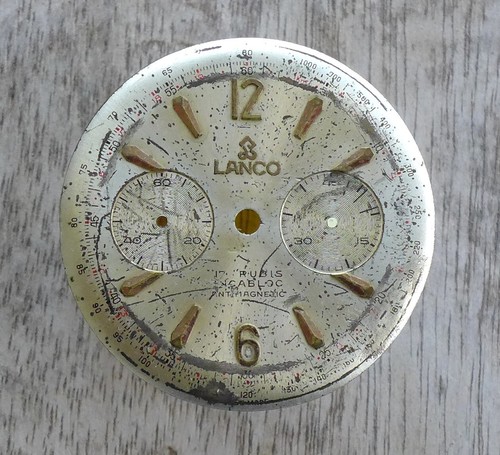 Original chronograph dial for - original,