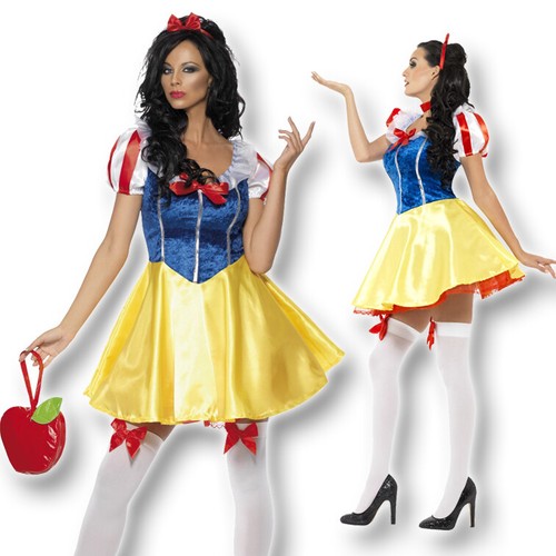 Costume biancaneve donna - biancaneve, 3