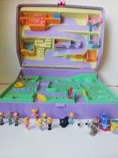 Polly Pocket Bluebird COMPLETO Jewel case playset 1989 TELEFONO vintage 900621