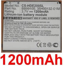 Batterie 1200mAh Tipo 35H00132-01M AB533640AEC Per HTC Google Nexus One