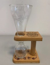 BOCCALE BIRRA CON BASE IN LEGNO PAWEL KWAK NUOVO