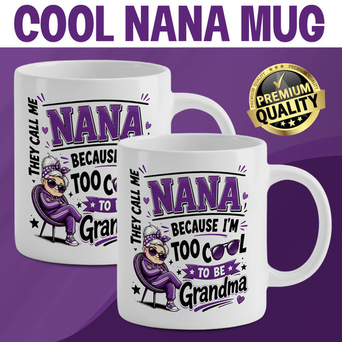 Cool nana coffee - cool, mug
