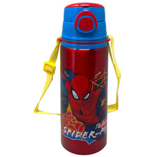 BORRACCIA ALLUMINIO SPIDERMAN MARVEL BOTTIGLIA 730 ML APERTURA POP-UP E TRACOLLA