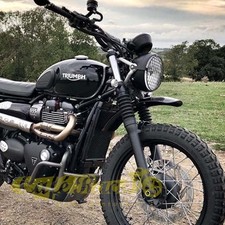 Supporto parafango alto per Triumph Bonneville dal 2001 in poi acciaio inox