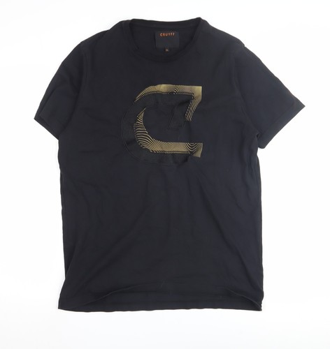Shirt cruyff uomo nera xl - t-shirt,