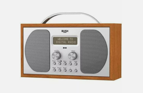 Radio dab bush legno con - radio,