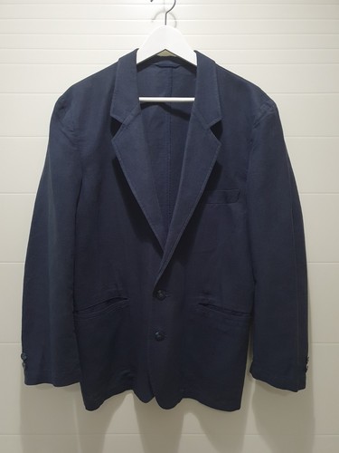 Giacca uomo lino blu - blu, 48