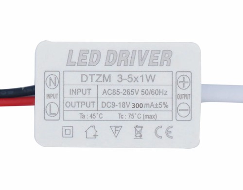 Led driver trasformatore 5w - led, 3-5w