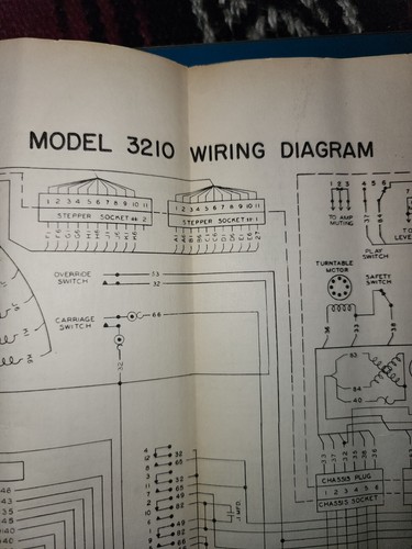Wurlitzer modello 3210 schemi
