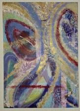 Quadro moderno dipinto a mano
