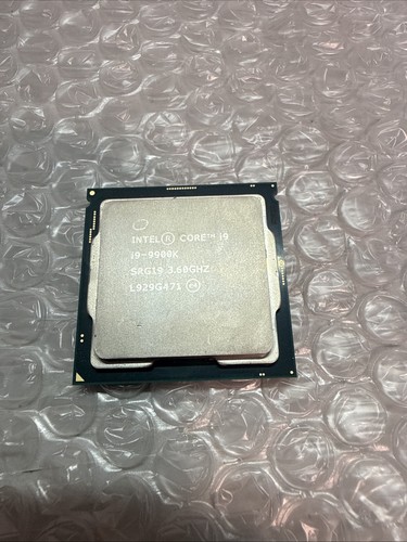 Cpu intel core 9900k - cpu,