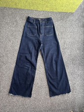 Jeans denim ZARA marini dritti