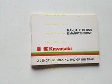 Kawasaki GPZ 750 TURBO-750-1100 UNI TRAK 1983 manuale uso ITALIANO originale
