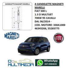 4 CANDELETTE MAGNETI MARELLI