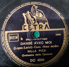 78 giri-10" NILLA PIZZI"DANSE